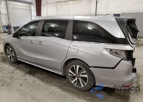 2022 Honda Odyssey Touring from USA, damaged, VIN 5FNRL6H80NB013416